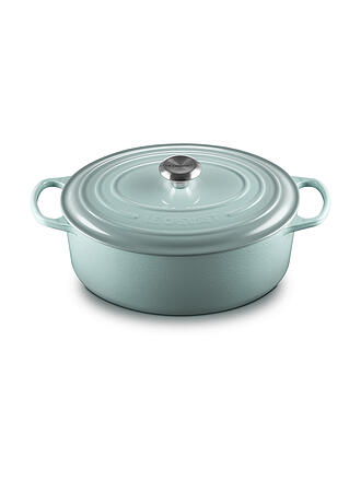 LE CREUSET | Bräter ovale SIGNATURE 31cm 6,3l Sea Salt