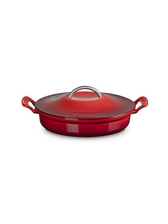 LE CREUSET | Gorumet-Profitopf MODERN HERITAGE 28cm 2,9l Rosso ciliegia