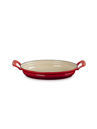 LE CREUSET | Padella ovale MODERN HERITAGE 28cm Rosso ciliegia
