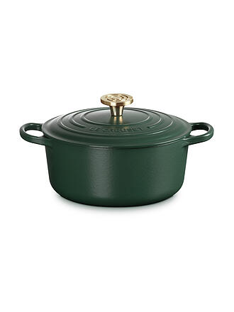 LE CREUSET | Bräter rund SIGNATURE 24cm/4,2l Foret/GD