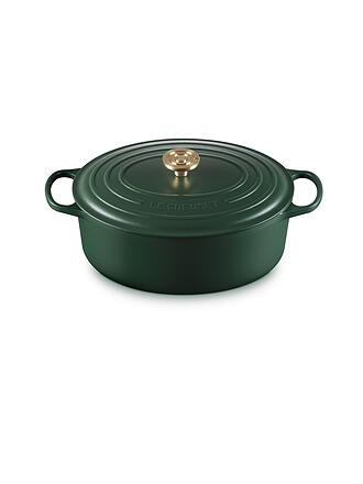 LE CREUSET | Brasiera ovale SIGNATURE 31cm 6,3l Foret/GD