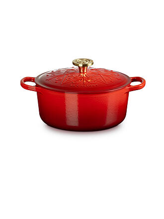 LE CREUSET | Brasiera rotonda 24cm ETOILE Rosso Ciliegia