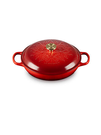 LE CREUSET | Gourmet Profitopf L' ETOILE 30cm Rosso Ciliegia