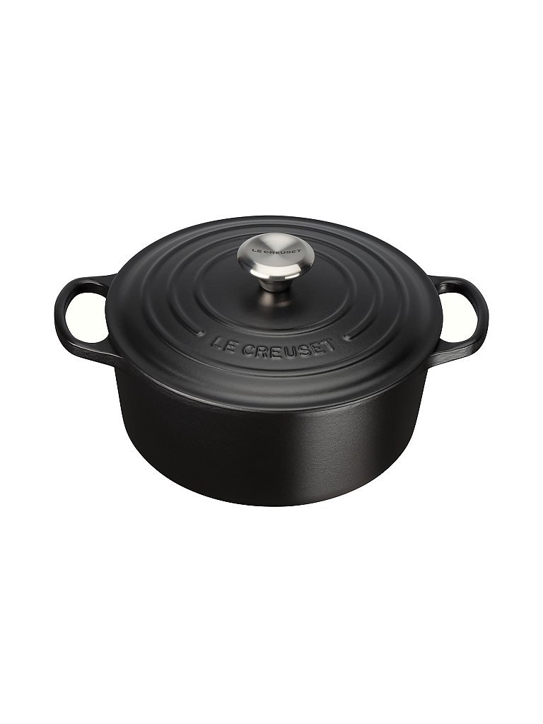 Cocotte rotonda Signature 24cm/4,2l (Nero) nero