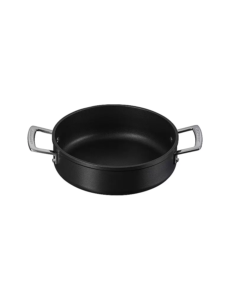 LE CREUSET | Alu-Schmorpfanne Antihaft Schwarz 24cm/3,3l | Nero