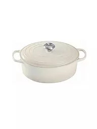 LE CREUSET | Cocotte ovale SIGNATURE 31cm 6,3l Timo | Crema