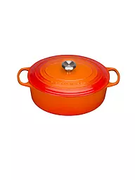 LE CREUSET | Cocotte ovale SIGNATURE 31cm 6,3l Timo | Arancione