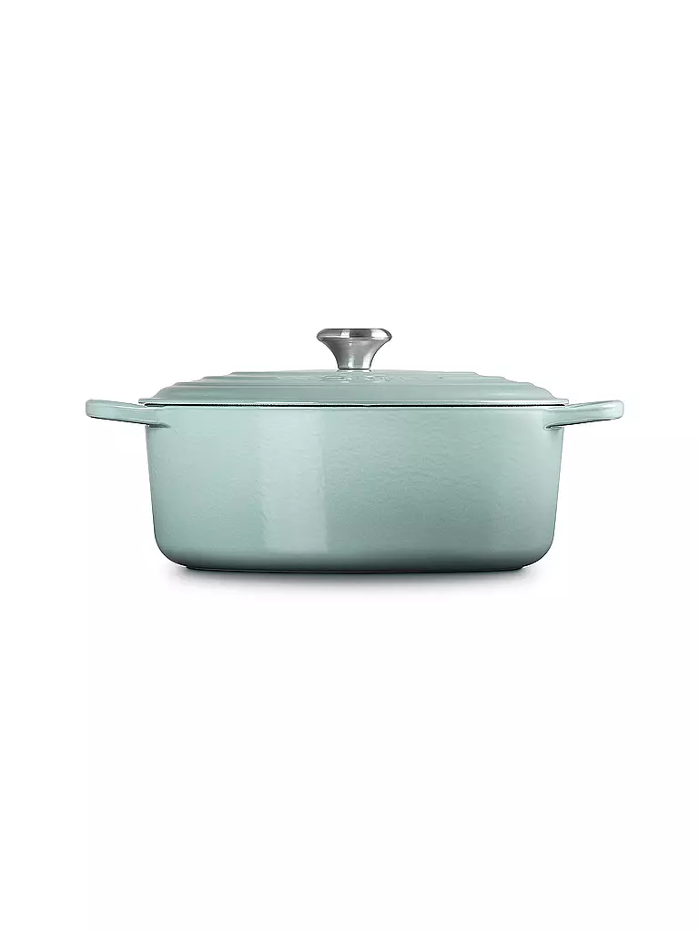 LE CREUSET | Bräter ovale SIGNATURE 31cm 6,3l Sea Salt | 