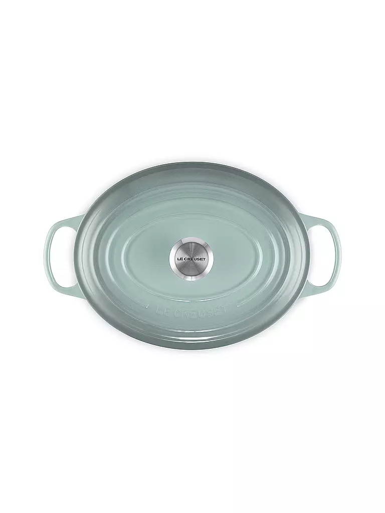 LE CREUSET | Bräter ovale SIGNATURE 31cm 6,3l Sea Salt | 
