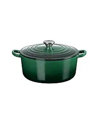 LE CREUSET | Bräter rotondo 26cm/5,3l TRADITION Juniper | Verde scuro