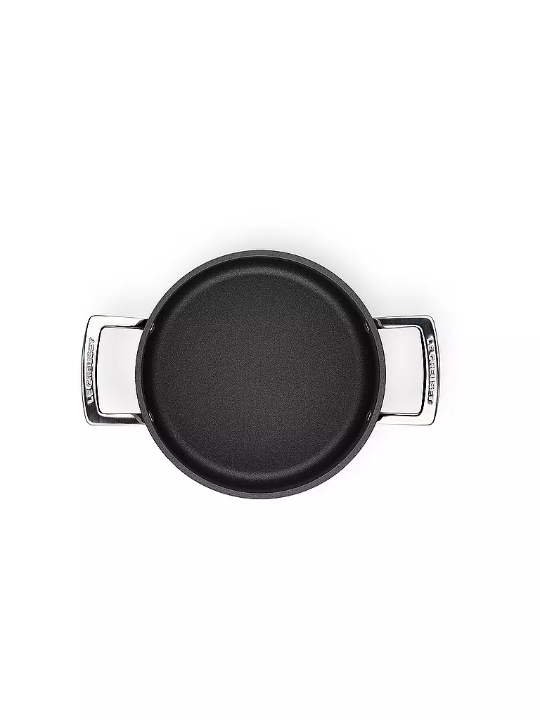 LE CREUSET | Casseruola antiaderente in alluminio con coperchio 20 cm/3,8 l Nero | 