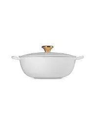 LE CREUSET | Casseruola con coperchio 26cm/4,1l LA MARMITE HOLLY Cotton | Beige