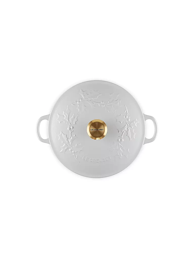 LE CREUSET | Casseruola con coperchio 26cm/4,1l LA MARMITE HOLLY Cotton | Beige