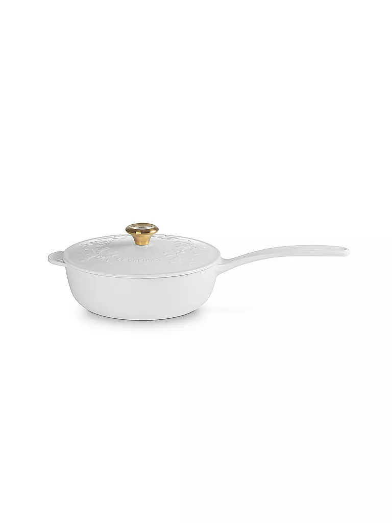 LE CREUSET | Casseruola con manico e coperchio 21 cm HOLLY Cotton | Beige
