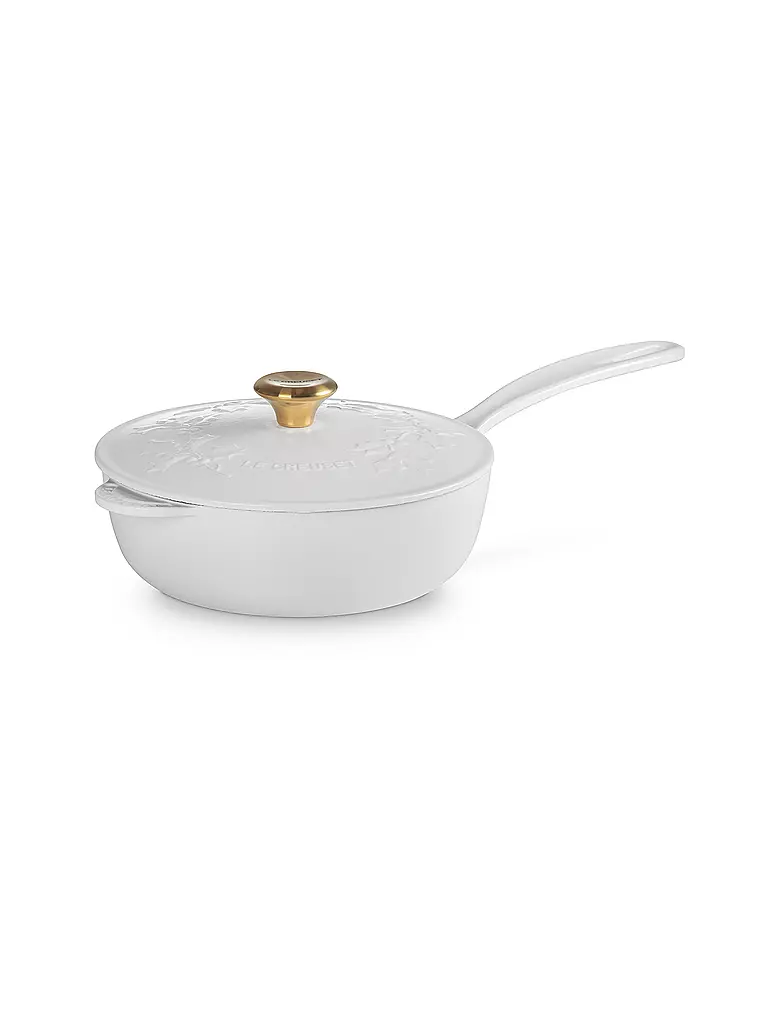 LE CREUSET | Casseruola con manico e coperchio 21 cm HOLLY Cotton | Beige