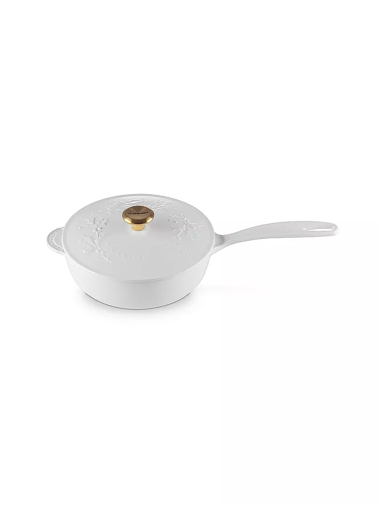 LE CREUSET | Casseruola con manico e coperchio 21 cm HOLLY Cotton | Beige
