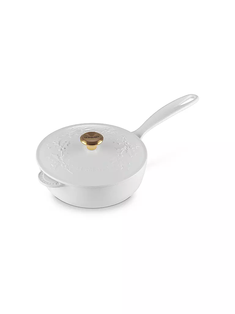 LE CREUSET | Casseruola con manico e coperchio 21 cm HOLLY Cotton | Beige