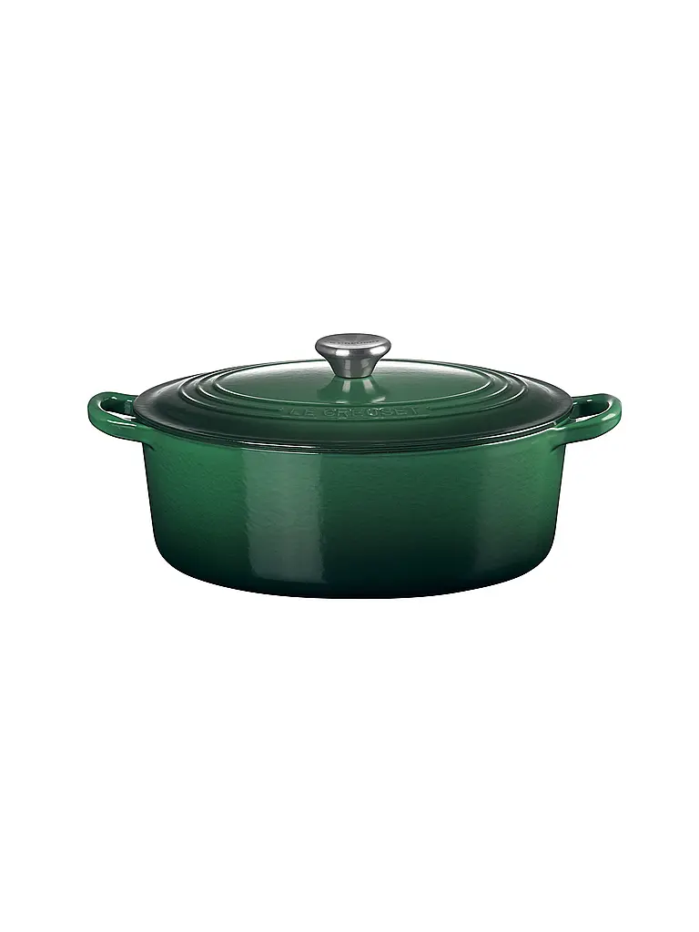 LE CREUSET | Casseruola ovale 31 cm/6,3 l TRADITION Juniper | Verde scuro