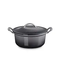 LE CREUSET | Casseruola rotonda MODERN HERITAGE 26 cm 4,6 l Rosso ciliegia | Grigio