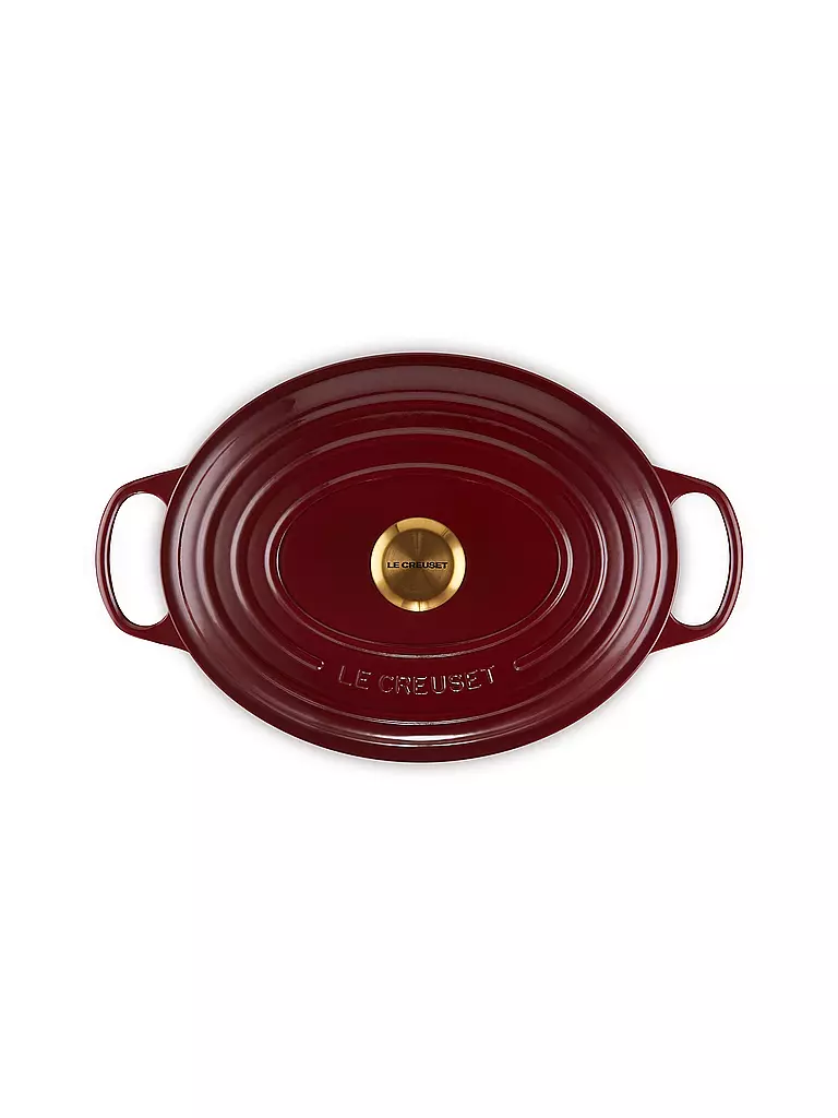 LE CREUSET | Cocotte ovale SIGNATURE 31cm 6,3l 6,3l Garnet | 