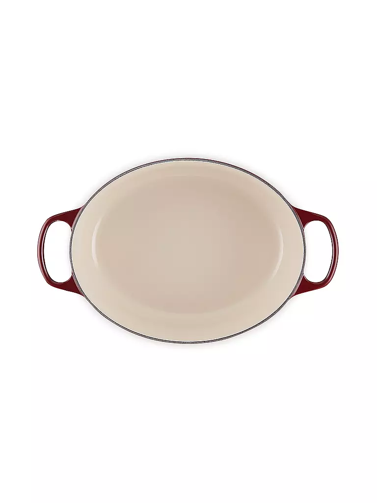 LE CREUSET | Cocotte ovale SIGNATURE 31cm 6,3l 6,3l Garnet | 
