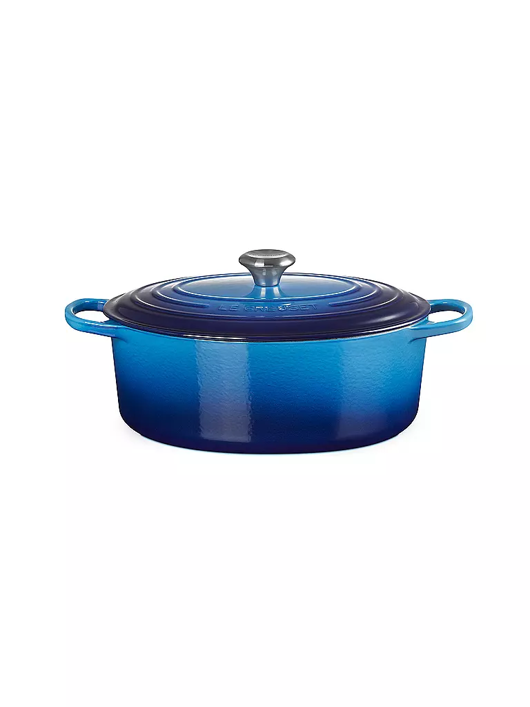 LE CREUSET | Cocotte ovale SIGNATURE 31cm 6,3l Azure | Blu