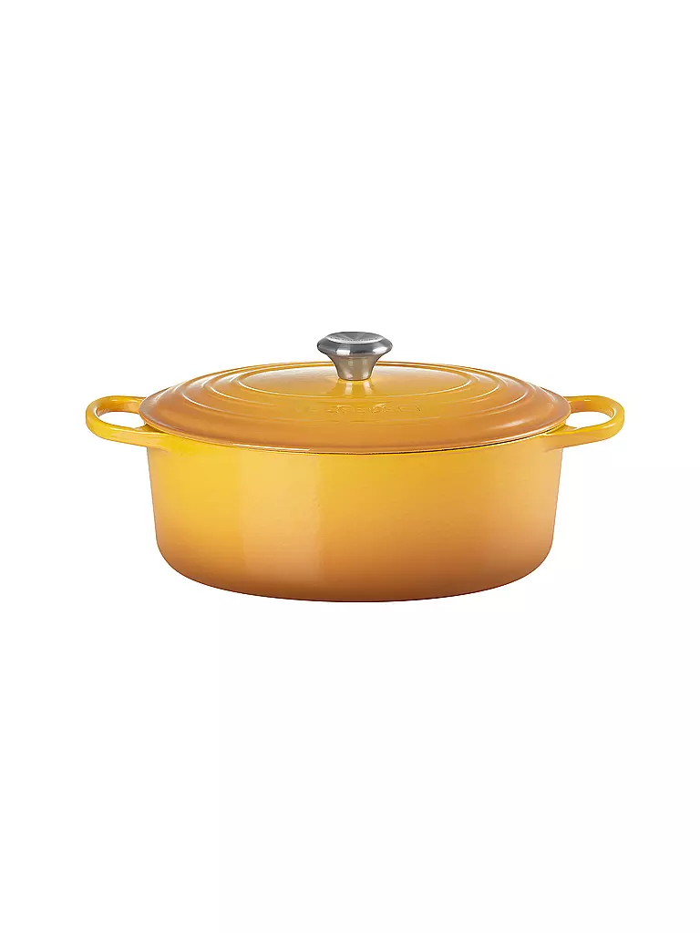 LE CREUSET | Cocotte ovale SIGNATURE 31cm 6,3l Nectar | Giallo