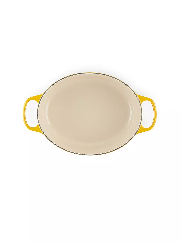LE CREUSET | Cocotte ovale SIGNATURE 31cm 6,3l Nectar | Giallo
