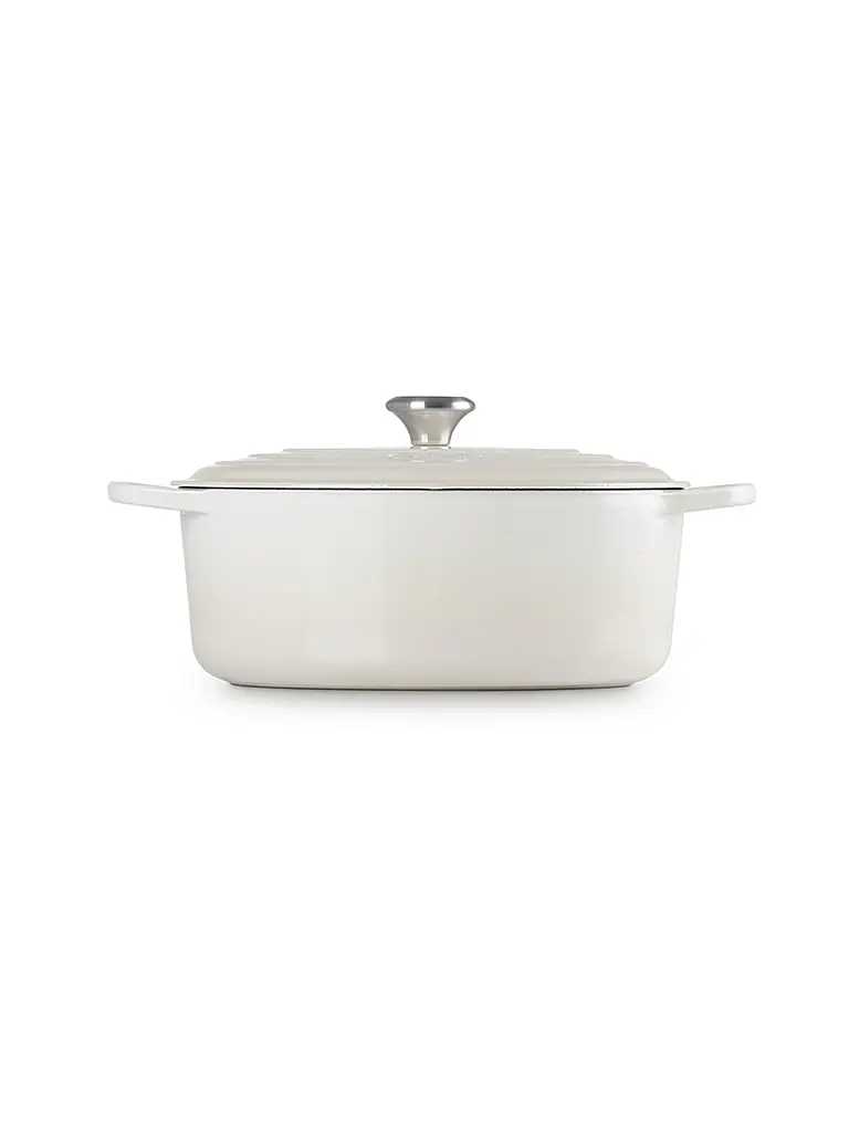 LE CREUSET | Cocotte ovale SIGNATURE 33cm/7,5l Meringue | Crema