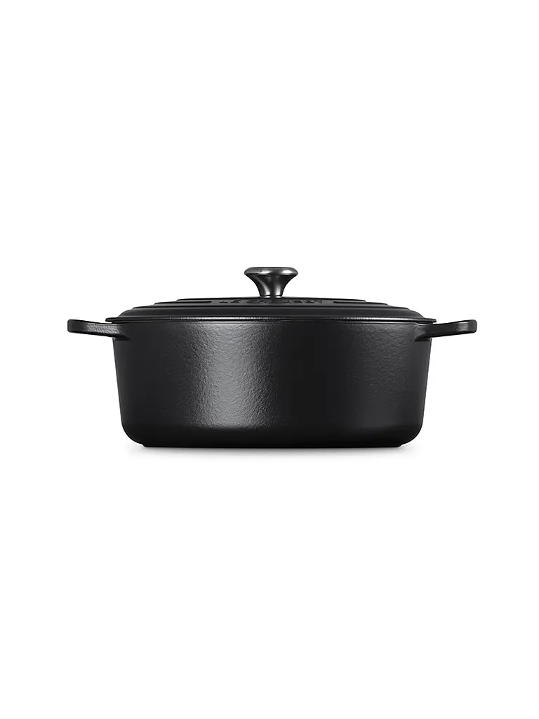 LE CREUSET | Cocotte ovale SIGNATURE 33cm/7,5l Nera | Nero