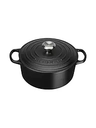 LE CREUSET | Bräter rund Signature 24cm/4,2l Meringue | Nero