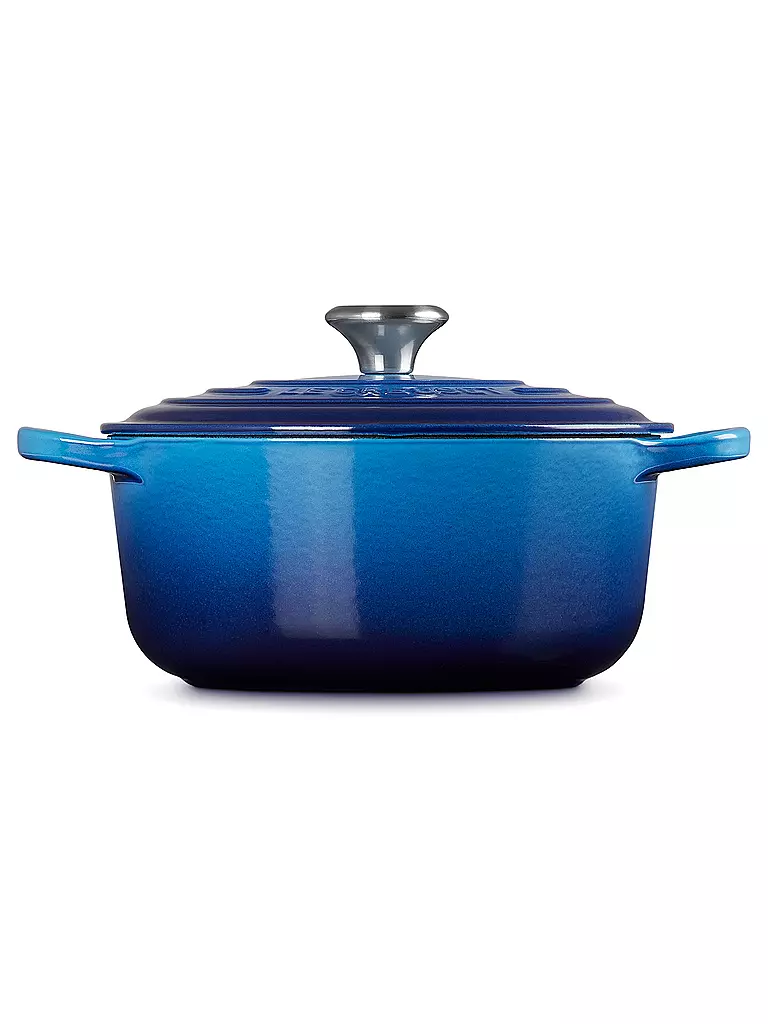 LE CREUSET | Cocotte rotonda 20 cm/2,4 l SIGNATURE Azure | 