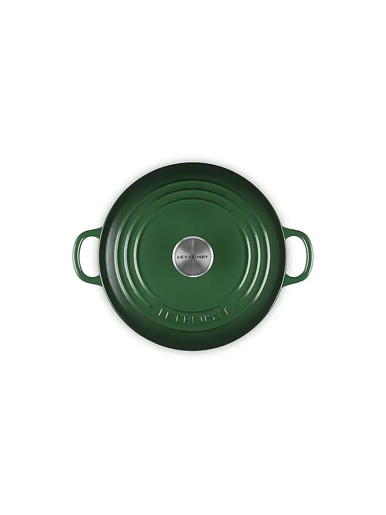 LE CREUSET | Cocotte rotonda 22cm TRADITION Juniper | Verde scuro