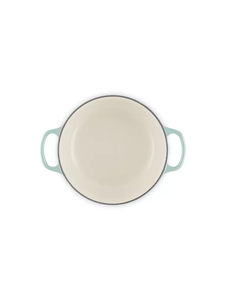 LE CREUSET | Cocotte rotonda SIGNATURE 20 cm/2,4 l Sea Salt | Grigio chiaro