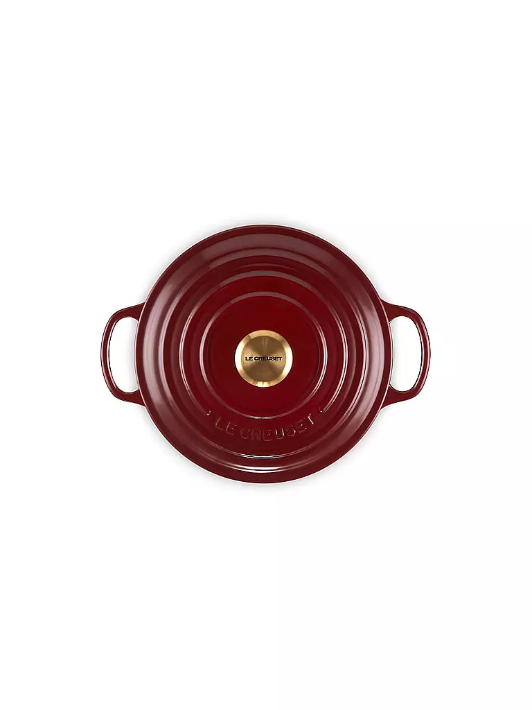 LE CREUSET | Cocotte rotonda SIGNATURE 20cm/2,4l Garnet | 