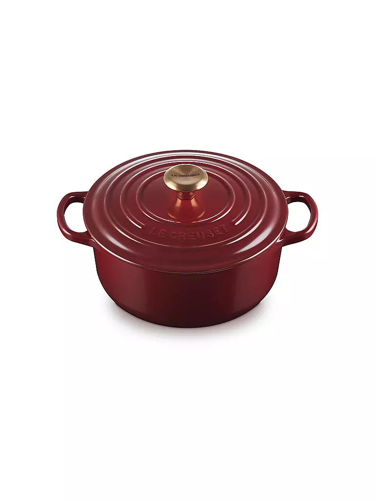 LE CREUSET | Cocotte rotonda SIGNATURE 20cm/2,4l Garnet | 
