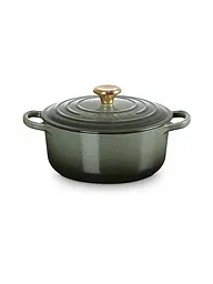 LE CREUSET | Cocotte rotonda SIGNATURE 20cm/2,4l | Verde scuro