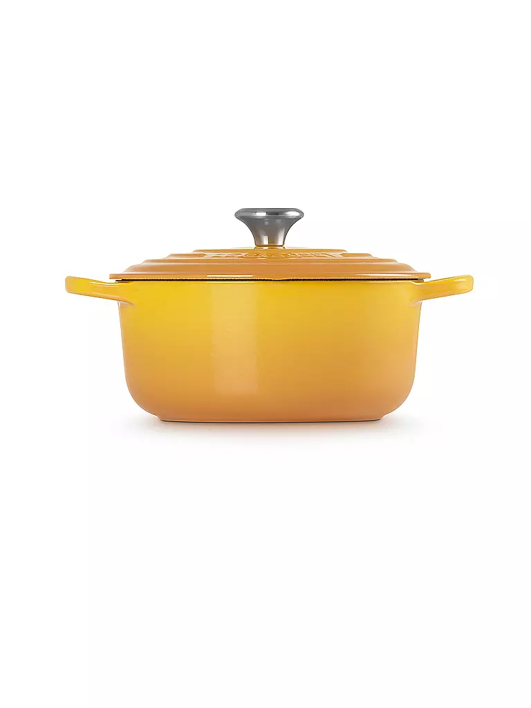 LE CREUSET | Cocotte rotonda SIGNATURE 20cm/4,2l Nectar | Giallo