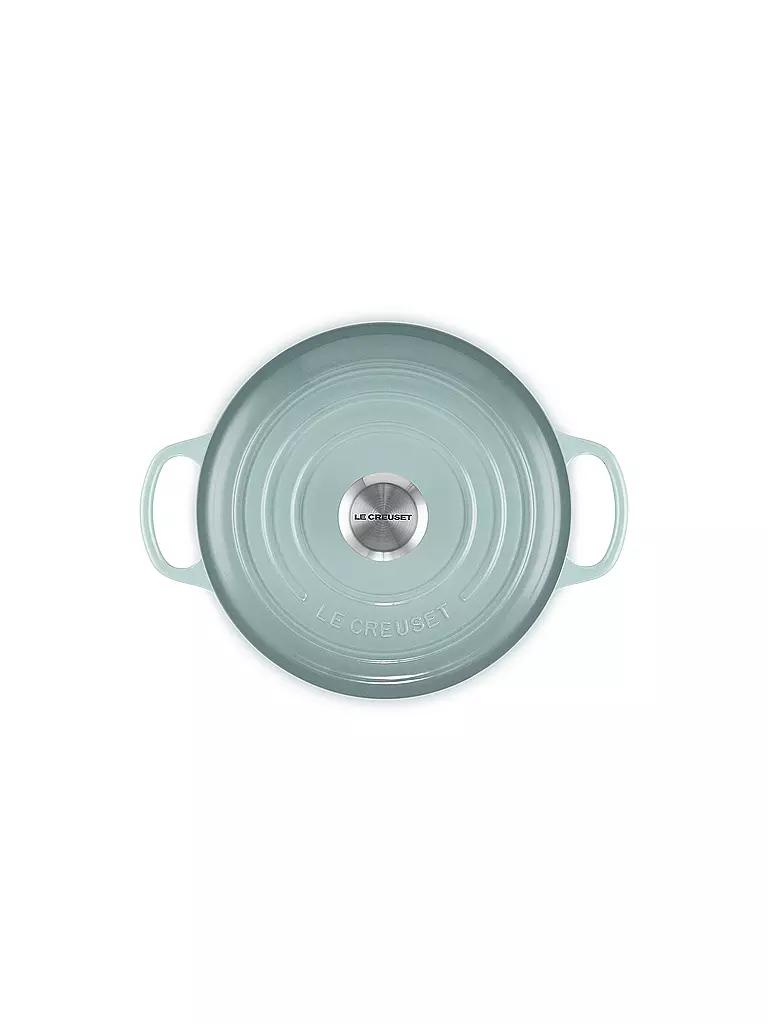 LE CREUSET | Cocotte rotonda Signature 24 cm/4,2 l Sea Salt | 
