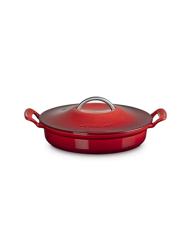 LE CREUSET | Gorumet-Profitopf MODERN HERITAGE 28cm 2,9l Rosso ciliegia | Rosso