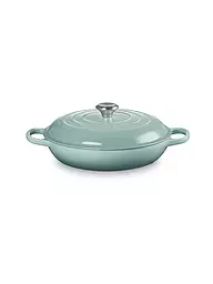 LE CREUSET | Gourmet Profitopf 30cm/3,5l SIGNATURE Azure | Grigio chiaro