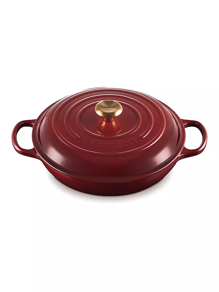 LE CREUSET | Gourmet Profitopf SIGNATURE 30cm/3,2l Granato | 