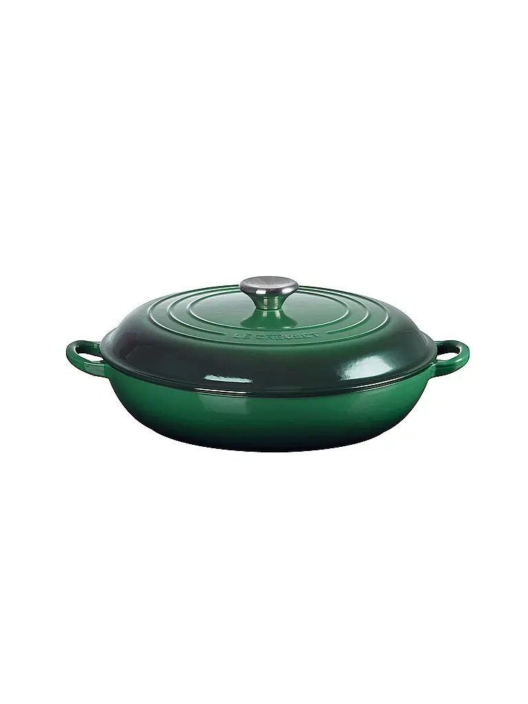 LE CREUSET | Gourmet-Profitopf 30cm/3,5l TRADITION Juniper | Verde scuro