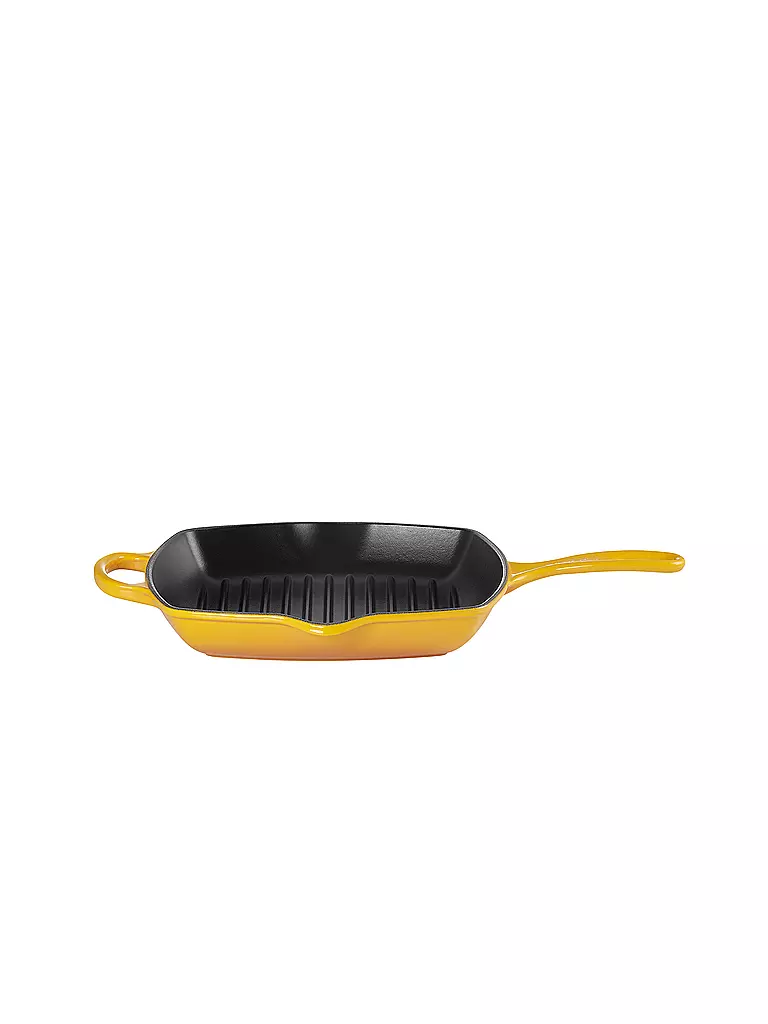 LE CREUSET | Grill quadrato 26x26 cm SIGNATURE Nectar | Giallo