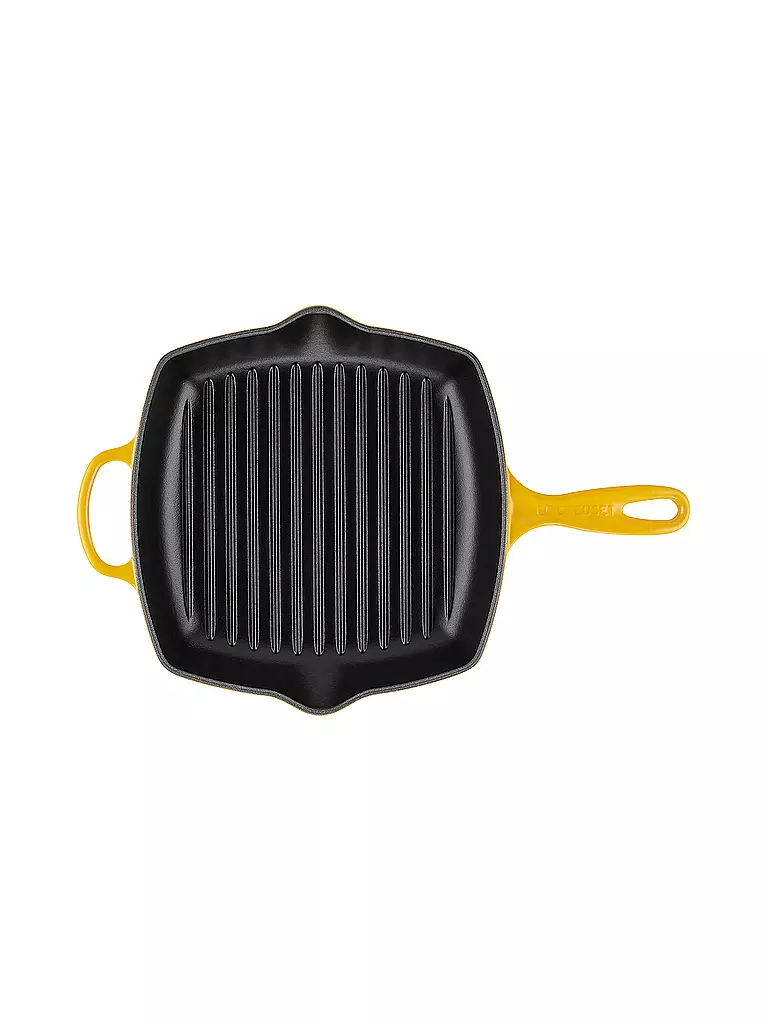 LE CREUSET | Grill quadrato 26x26 cm SIGNATURE Nectar | Giallo