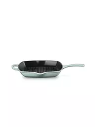 LE CREUSET | Grill quadrato SIGNATURE 26x26 cm | Grigio chiaro