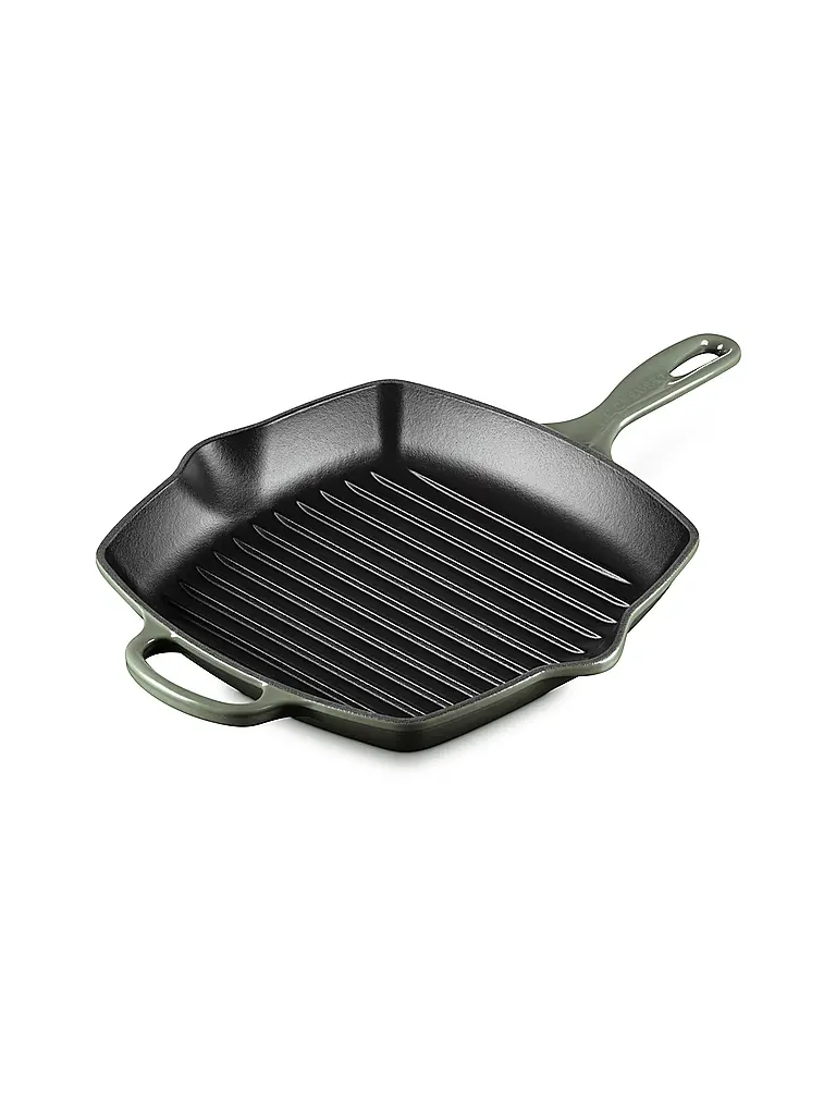 LE CREUSET | Grillpfanne quadrata 26x26cm SIGANTURE Thyme | 