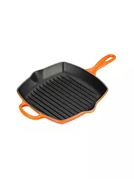 LE CREUSET | Grill quadrato SIGNATURE 26x26 cm | Arancione