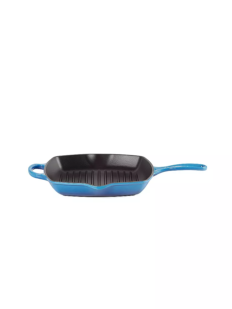 LE CREUSET | Grillpfanne quadratisch 26x26cm SIGNATURE Azure | Blu