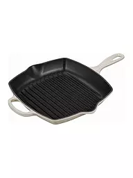LE CREUSET | Grill quadrato SIGNATURE 26x26 cm | Crema